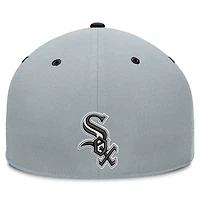 Men's Fanatics Gray Chicago White Sox Jersey Twill Fitted Hat