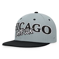 Men's Fanatics Gray Chicago White Sox Jersey Twill Fitted Hat