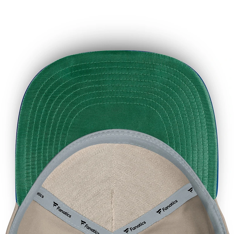 Men's Fanatics Khaki/Royal Chicago White Sox Veteran A-Frame Adjustable Hat