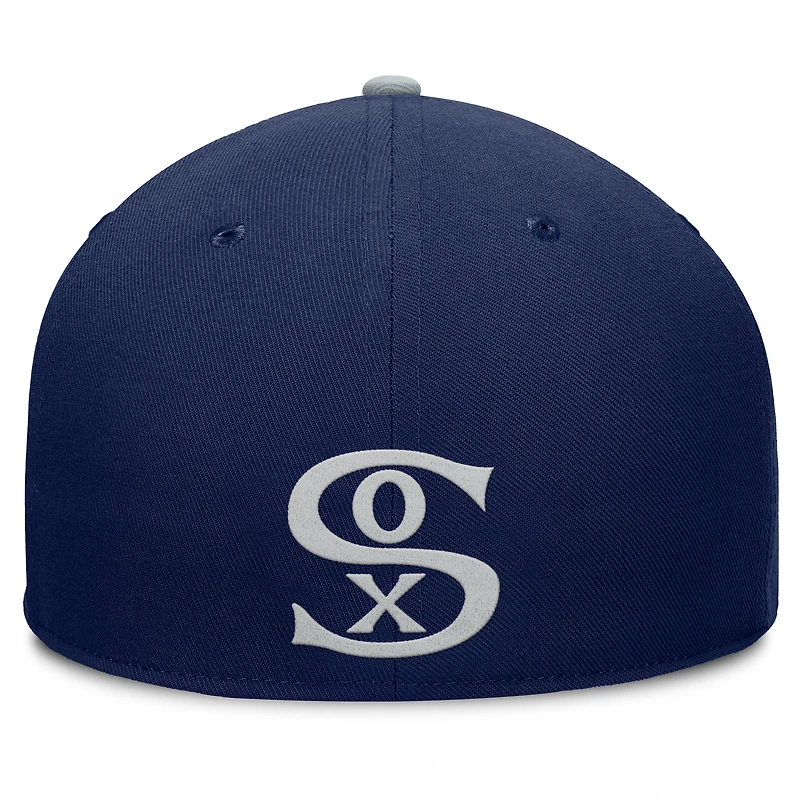 Men's Fanatics  Navy/Gray Chicago White Sox Yard Fitted Hat