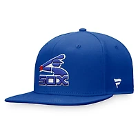 Casquette Snapback Core Snapback Fanatics Royal Chicago White Sox Cooperstown Collection pour hommes