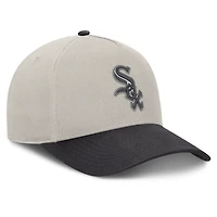 Casquette ajustable Fanatics Stone/Graphite Chicago White Sox Wonder A-Frame pour homme