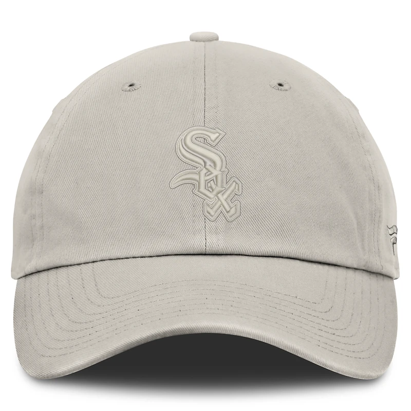 Men's Fanatics Stone Chicago White Sox Tinge Adjustable Hat