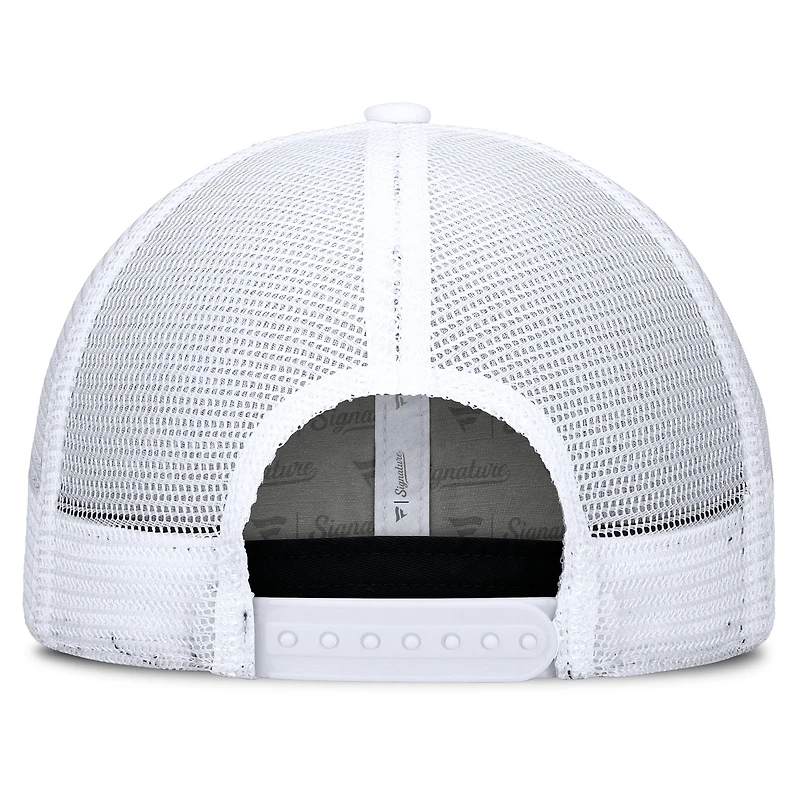 Men's Fanatics White Chicago White Sox Front Office Meshback Structured Adjustable Hat