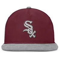 Casquette snapback du Front Office des Chicago White Sox pour hommes Fanatics Wine
