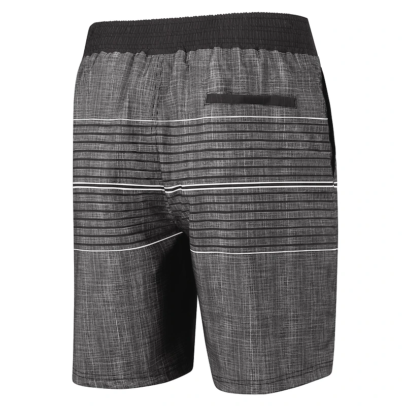 Maillot de bain G-III Sports by Carl Banks anthracite Chicago White Sox Horizon Volley pour hommes
