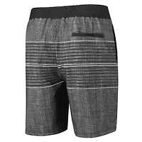 Maillot de bain G-III Sports by Carl Banks anthracite Chicago White Sox Horizon Volley pour hommes