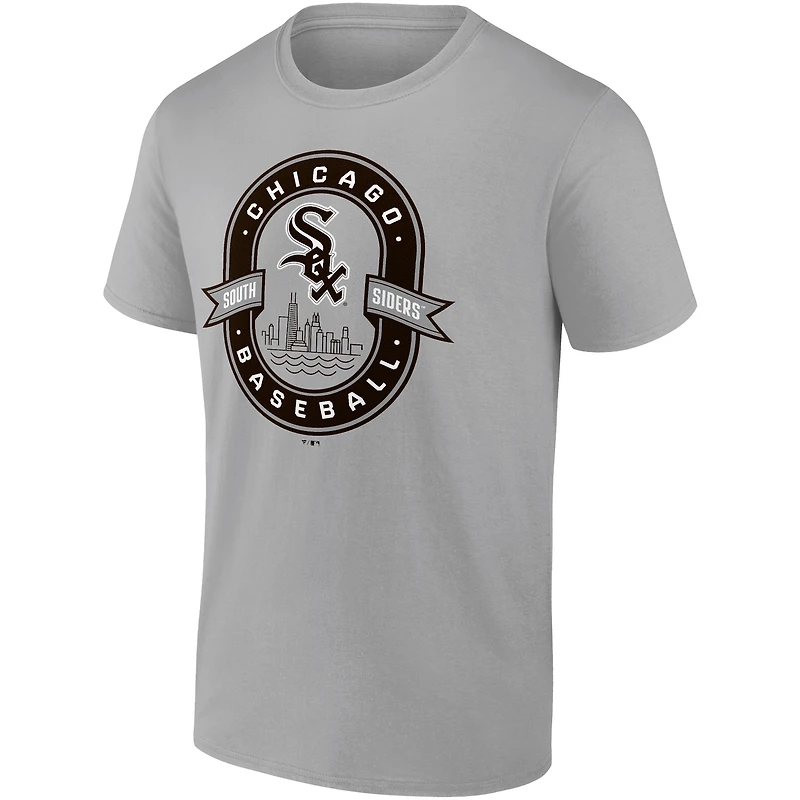 Men's Gray Chicago White Sox Iconic Glory Bound T-Shirt