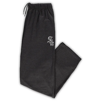 Pantalon de pyjama pour hommes, charbon chiné, Chicago White Sox, grandes et