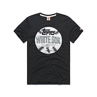 Men's Homage  Charcoal Chicago White Sox MLB x Topps Baseball The Real One Tri-Blend T-Shirt