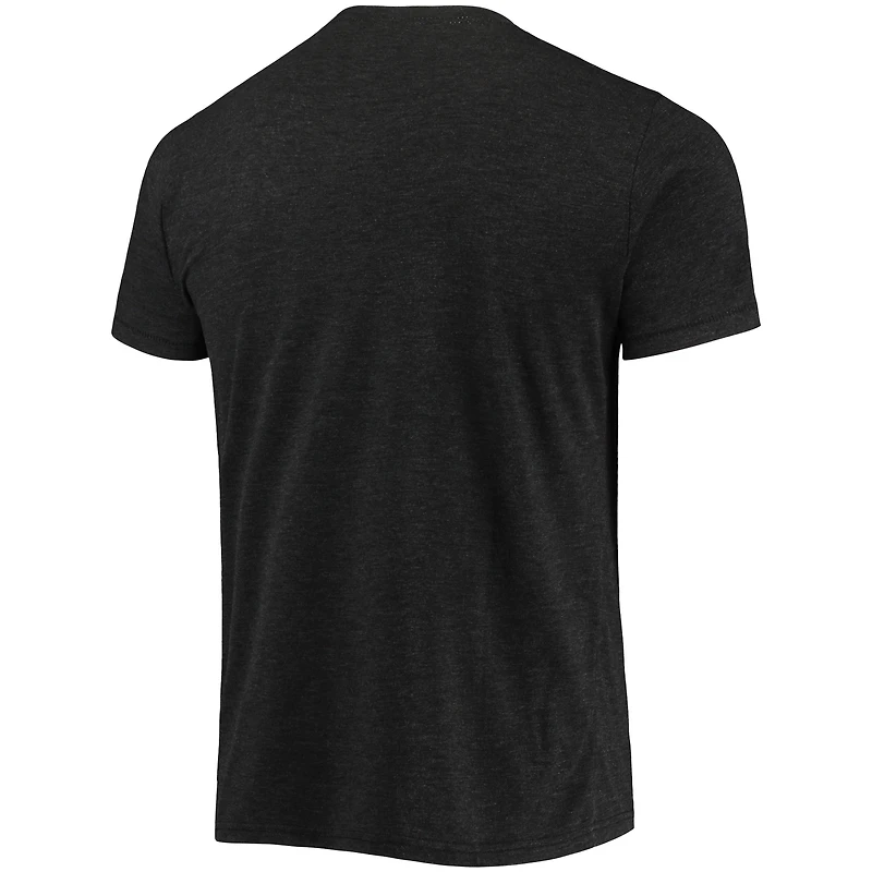 T-shirt à trois mélanges pour hommes, hommage Eloy Jimenez, noir chiné, caricature des White Sox de Chicago