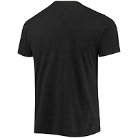 T-shirt à trois mélanges pour hommes, hommage Eloy Jimenez, noir chiné, caricature des White Sox de Chicago