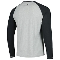 Men's johnnie-O Charcoal/Heather Gray Chicago White Sox Alsen Raglan Long Sleeve T-Shirt