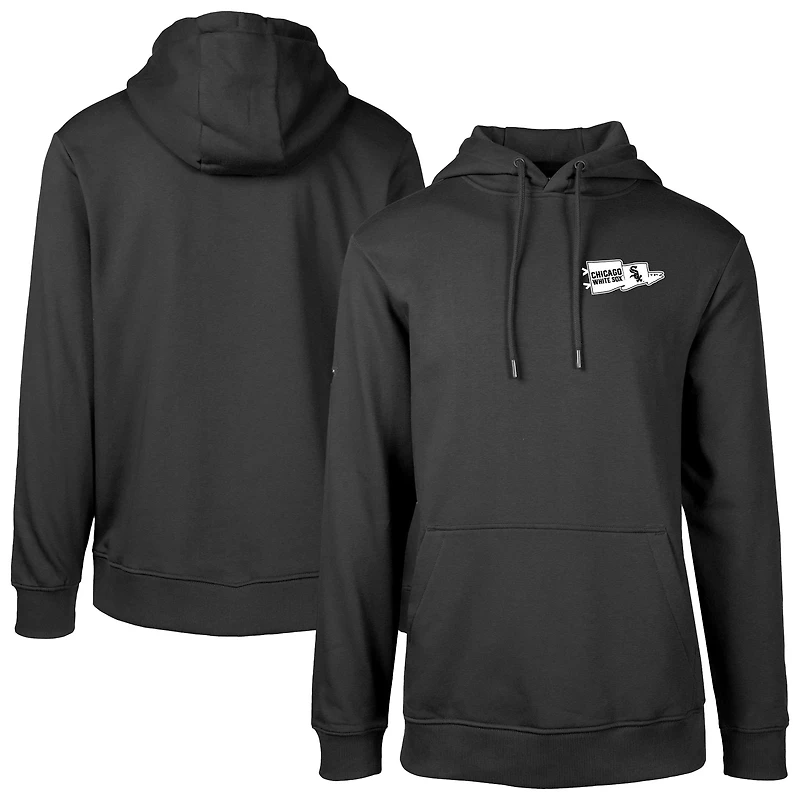 Men's Levelwear  Black Chicago White Sox Podium Rafters Pullover Hoodie