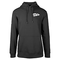 Men's Levelwear  Black Chicago White Sox Podium Rafters Pullover Hoodie