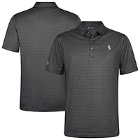 Men's Levelwear Charcoal Chicago White Sox System Insignia 2.0 Polo