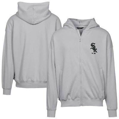 Men's Levelwear Chicago White Sox Oversized Uphill Digital Camo Full-Zip Hoodie