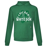 Men's Levelwear Green Chicago White Sox St. Patrick's Day Relay Shamrock Pullover Hoodie