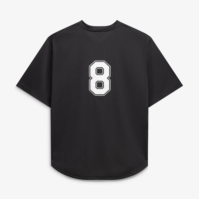 Mitchell & Ness pour homme Bo Jackson Black Chicago White Sox Cooperstown Collection Maillot d'entraînement au bâton Big Tall Mesh