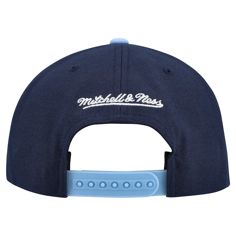 Men's Mitchell & Ness Navy Chicago White Sox Cooperstown Collection Basic Flip Snapback Hat