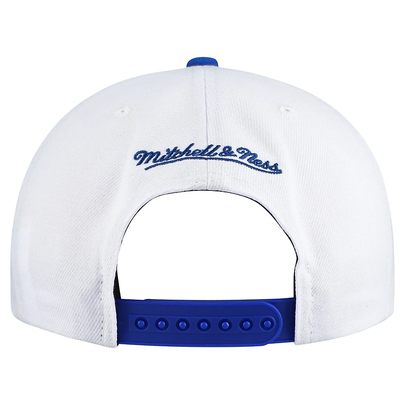 Casquette snapback basique Mitchell & Ness blanche Chicago White Sox Cooperstown Collection pour homme