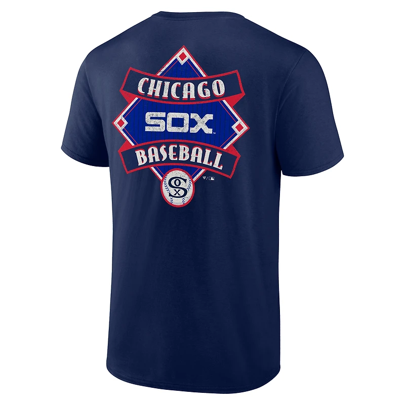 Men's Navy Chicago White Sox Cooperstown Collection Field Play T-Shirt