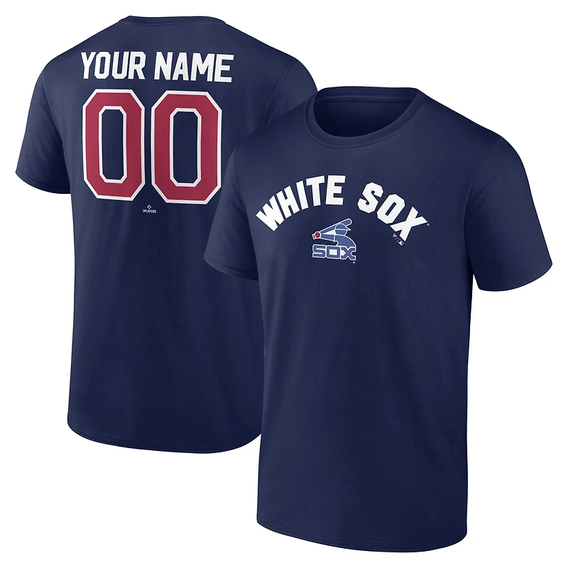 Men's Navy Chicago White Sox Cooperstown Collection Winning Streak Custom T-Shirt