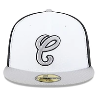 Men's New Era /Gray Chicago White Sox 2025 MLB Clubhouse 59FIFTY Fitted Hat