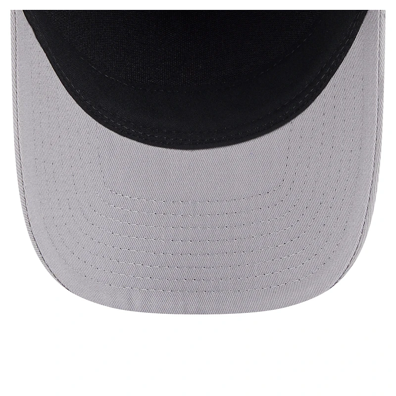 Men's New Era Black/Gray Chicago White Sox Arch 9FORTY A-Frame M-Crown Adjustable Hat