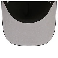 Men's New Era  Black/Natural Chicago White Sox Grained 9FIFTY A-Frame Trucker Adjustable Hat