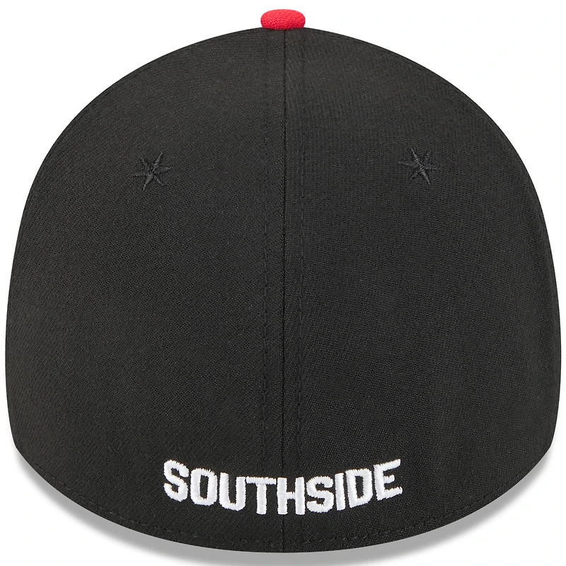 Men's New Era Black/Red Chicago White Sox 2025 City Connect Alternate 39THIRTY Flex Hat