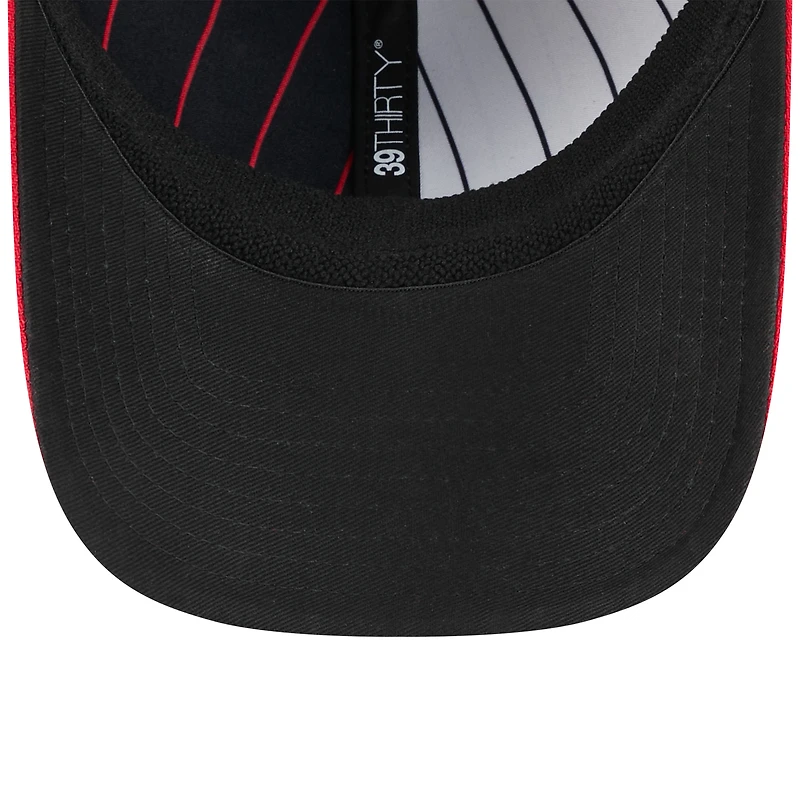 Men's New Era Black/Red Chicago White Sox 2025 City Connect Alternate 39THIRTY Flex Hat