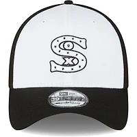 Men's New Era  Black/White Chicago White Sox 2023 On-Field Batting Practice 39THIRTY Flex Hat