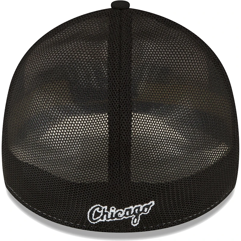 Men's New Era  Black/White Chicago White Sox 2023 On-Field Batting Practice 39THIRTY Flex Hat