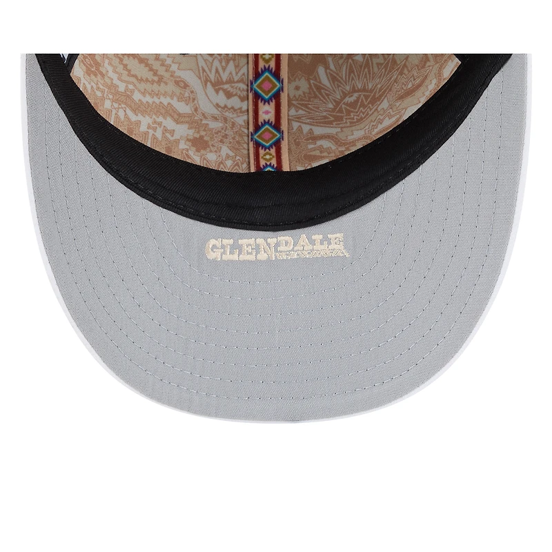 Casquette ajustée New Era 59FIFTY noire et blanche pour homme, Chicago White Sox, entraînement de printemps 2026, profil bas