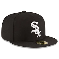 Men's New Era Black Chicago White Sox 2005 World Series Wool 59FIFTY Fitted Hat