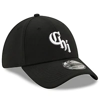 Men's New Era Black Chicago White Sox 2021 City Connect 39THIRTY Flex Hat