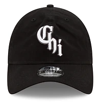 Men's New Era Black Chicago White Sox 2021 City Connect 9TWENTY Adjustable Hat