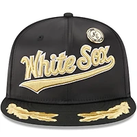 Men's New Era  Black Chicago White Sox 2025 59FIFTY Day Gold Leaf Fitted Hat