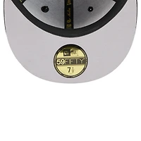 Men's New Era  Black Chicago White Sox 2025 59FIFTY Day Gold Leaf Fitted Hat