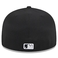 Men's New Era  Black Chicago White Sox 2025 Batting Practice 59FIFTY Fitted Hat