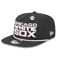 Casquette snapback noire New Era Chicago White Sox 2025 Big League Chew Golfer pour homme