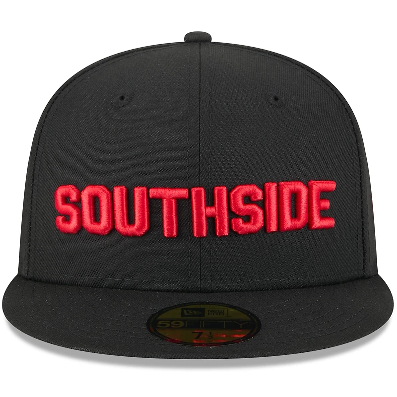 Men's New Era Black Chicago White Sox 2025 City Connect Fan Pack 59FIFTY Fitted Hat