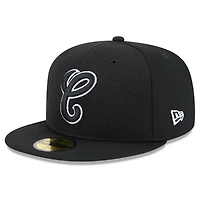 Men's New Era Black Chicago White Sox 2025 MLB Clubhouse 59FIFTY Fitted Hat