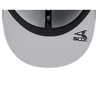 Men's New Era Black Chicago White Sox 2025 MLB Clubhouse 59FIFTY Fitted Hat