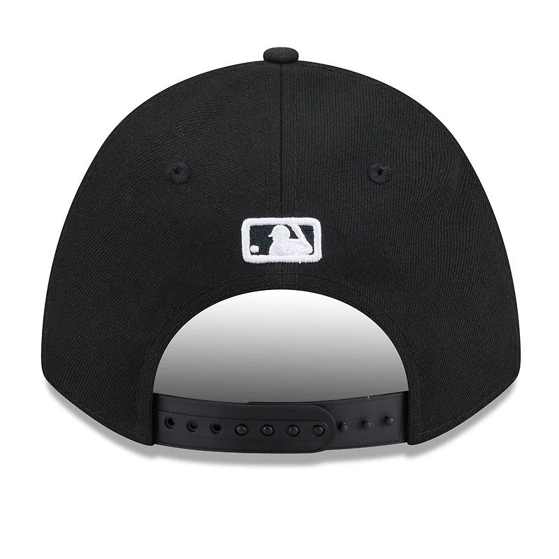 Men's New Era Black Chicago White Sox 2026 Baseball Hall of Fame 9FORTY M-Crown Adjustable Hat