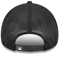 Men's New Era Black Chicago White Sox 2026 Batting Practice Alternate Apex 9FORTY Adjustable Hat