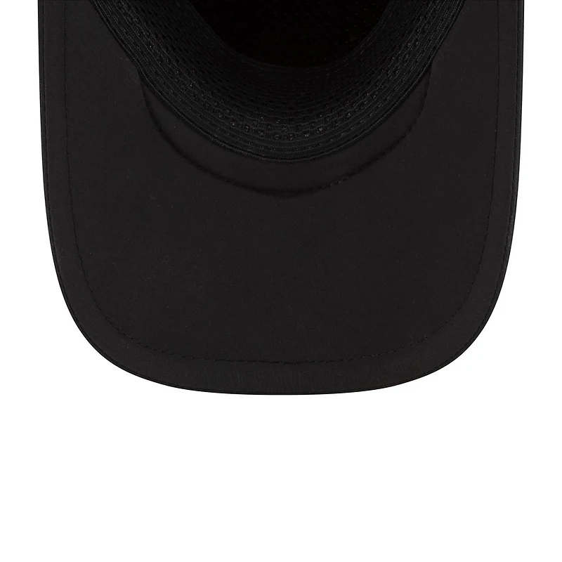 Casquette trucker ajustable New Era noire pour homme, Chicago White Sox 2026, modèle Apex 9FORTY.
