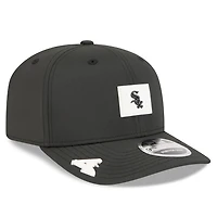 Casquette ajustable New Era noire pour homme Chicago White Sox 2026 Clubhouse 9SEVENTY