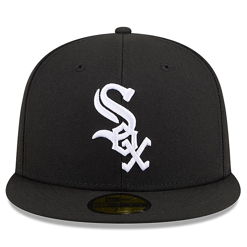 Men's New Era Black Chicago White Sox 2026 Jackie Robinson Day 59FIFTY Fitted Hat